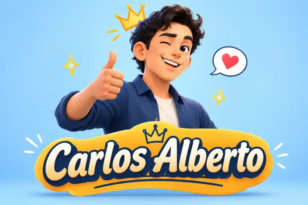 Formal And Full Name Variations Of Carlos